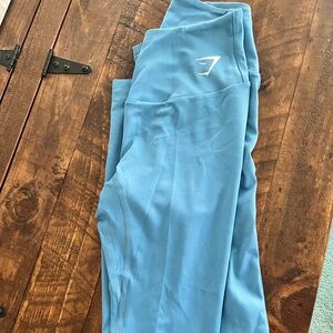 Gymshark Full Length Leggings - Blue - Small